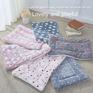 Venta al por mayor de fábrica, alfombrilla de tela para dormir para mascotas, alfombrilla cálida gruesa para otoño e invierno, manta para dormir para perros - Product Image 2