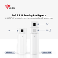 Rtls détection de Distance en temps réel BLE capteur Pir ToF siège de toilette salle parking occupation IoT capteur intelligent ToF capteur de mouvement Pir