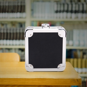 <span class=keywords><strong>Support</strong></span> de boîtier <span class=keywords><strong>DVD</strong></span> <span class=keywords><strong>Portable</strong></span> avec poignée de transport 24 capacité de disque boîtier de CD de verrouillage en aluminium Durable <span class=keywords><strong>pour</strong></span> <span class=keywords><strong>voiture</strong></span> voyage travail usage domestique - Product Image 6