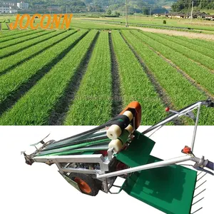 Sıcak satış benzin el tipi chives dereotu shallot ıspanak yapraklı sebze hasat orak makinesi hasat kesici makinesi