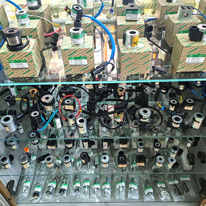 Piezas de Excavadora para Sunward <span class=keywords><strong>SWE</strong></span> 50/60/70/80/90/150, Bobina de Solenoide de Bloqueo de Seguridad, DC12V DC24V - Product Image 6