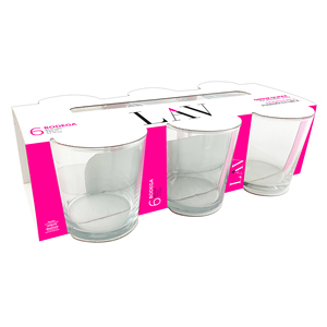 ENSEMBLE DE 6 VERRES À EAU BODEGA 345CC - Product Image 1