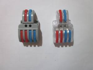 โรงงาน ราคาถูก  SPL-2-4 221-412 222  SPL-2-6 1 เข้า 2 ออก 1 เข้า 3 ออก  ขั้วต่อสายไฟแบบรวม  ขั้วต่อสายไฟแบบบล็อก 32A - Product Image 3