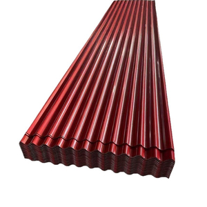 Tôles <span class=keywords><strong>de</strong></span> <span class=keywords><strong>Toiture</strong></span> en <span class=keywords><strong>Acier</strong></span> Prépeint PPGI Ondulé <span class=keywords><strong>Rouge</strong></span> pour Projets <span class=keywords><strong>de</strong></span> Décoration <span class=keywords><strong>de</strong></span> Toits <span class=keywords><strong>de</strong></span> Villas et Résidences – Prix Compétitifs - Product Image 2