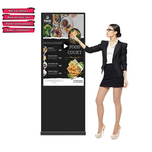 Utra-thin nhà máy bán hàng trực tiếp 55inch tầng thường vụ kỹ thuật số biển LCD hiển thị với phần mềm miễn phí - Product Image 1