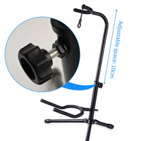 Support de guitare universel à un seul support pour violons basses électriques guitares folkloriques accessoires d'instruments de musique
