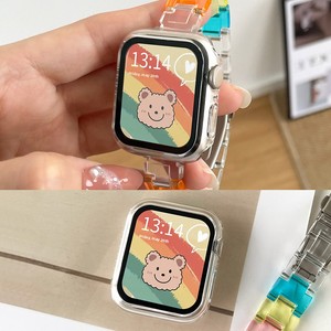 สำหรับเคสป้องกันนาฬิกาซีรีส์ 8 และ 11 พร้อมตัวป้องกันหน้าจอ วัสดุ TPU ดีไซน์แบบรวม ชนิด CHARM - Product Image 5