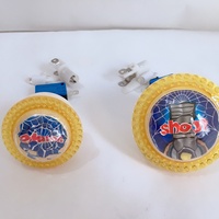 Boutons de tir circulaires lumineux pour machines de jeu de table de pêche