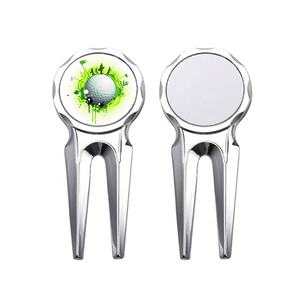 Logotipo personalizado Golf Divot herramienta sublimación Metal Golf pelota marcador DIY diseño regalo de Navidad para <span class=keywords><strong>padre</strong></span>/<span class=keywords><strong>abuelo</strong></span> - Product Image 6
