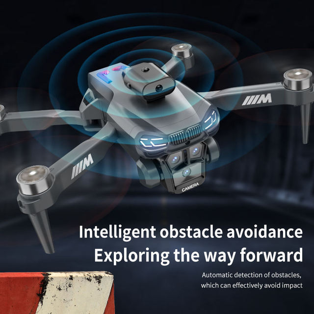 S183 Portable Quadcopter Long Range Wifi Remote Control Aircraft Professional Brushless Motor Mini Drone with 4K Dual Camera