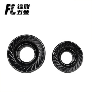 น็อตหกเหลี่ยมสีดำสแตนเลส Fenglian 304 พร้อมฟันเลื่อยและปะเก็น เกรด A คลาส 8.8 สำหรับอุตสาหกรรมก่อสร้าง - Product Image 3