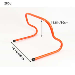 Haies d'entraînement <span class=keywords><strong>de</strong></span> vitesse portables utilisées par les entraîneurs et les athlètes, haies d'agilité réglables <span class=keywords><strong>de</strong></span> 15 à 50 cm pour une durabilité accrue - Product Image 4