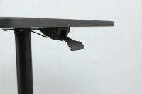 Table d'ordinateur portable ergonomique du fabricant ADA bureau d'ordinateur réglable en hauteur quatre roues verrouillées Portable pliable pour une utilisation en hôtel