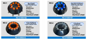 Centrífuga Refrigerada de Baja Velocidad de Sobremesa para Separación de Sangre y Procesamiento Celular CL-D60R - Product Image 3