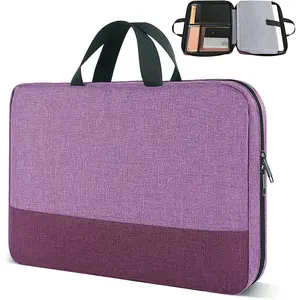 Custom Nylon Multicolor Cheap Promotion Business Computer Carrying Case Bag Briefcase Durable Unique 15.6 Inch Laptop Sleeve