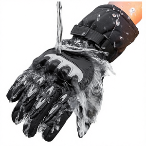Guantes de Motociclismo VEMAR, Cálidos, de Nailon y Algodón, con Pantalla Táctil, Impermeables, para Invierno, para Motociclismo y Carreras, Unisex - Product Image 4