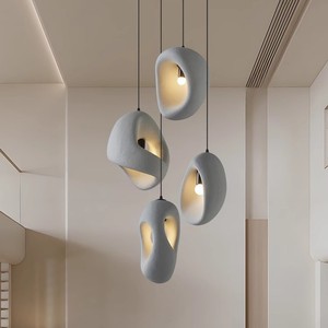 Wabi-Sabi Style Ménage Plafonnier Minimaliste Intérieur Maison Top Suspension Chambre Chambre <span class=keywords><strong>Salon</strong></span> - Product Image 3