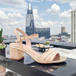 <span class=keywords><strong>Sandalias</strong></span> de Playa de Tacón Alto de Lujo para <span class=keywords><strong>Mujer</strong></span>, Doradas y <span class=keywords><strong>Plateadas</strong></span>, a la Moda, Primavera-Verano, con Cierre de Cordones, Transpirables y Ligeras - Product Image 6