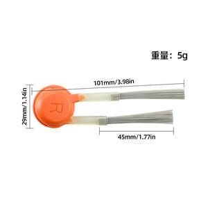 Cepillo Lateral Narwal J5 Pure de 101 mm, Pieza de Repuesto de Plástico para Robot Aspirador de Uso Doméstico - Product Image 1