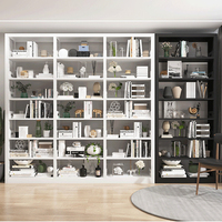 Meuble de rangement étroit et haut à 7 niveaux en métal de style industriel, étagère ouverte contemporaine, écologique, pour salon et bibliothèque