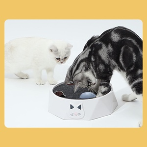 Giocattolo Interattivo Elettrico per Gatti con Piattaforma Girevole, 2 Velocità Regolabili, Gioco Automatico <span class=keywords><strong>Puzzle</strong></span> Cattura Topo, Accessori per Animali Domestici - Product Image 4