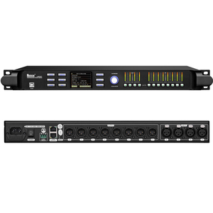 ลำโพงไลน์อาร์เรย์สำหรับโบสถ์ รุ่น LM848T4 แบบ 8 ช่องสัญญาณ ระดับมืออาชีพ พร้อมโปรเซสเซอร์เสียง 96KHz อีควอไลเซอร์ DSP ตัวเครื่องโลหะ สำหรับโบสถ์ - Product Image 4