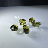 Collier de pierres précieuses en cristal de saphir artificiel rouge vert bleu jaune