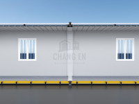 DYCE Kantor Kontainer Modular Modern yang Dapat Dilepas Kantor Rumah Penyimpanan Desain Bernapas Desain Model 3D Struktur Baja 1 Tahun