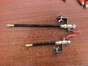זווית גריסה תרסיס מים מכשיר להסרת אבק קירור צנרת מים זרבובית ספריי מים צינור אבק זרבובית - Product Image 3