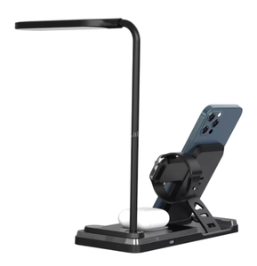 Cho Đối với Amazon Hot Bán 3-in-1 sạc không dây 10 Wát nhanh chóng dẫn đèn với 5V/1A đầu ra 5 Wát điện 9V/2A đầu vào - Product Image 2