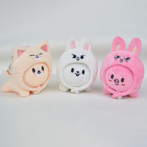 Llavero de peluche de corazón de dibujos animados SKZ con sombrero, muñeco Felix, colgante de peluche, juguetes, decoración para mochila de estudiantes y niños, regalo para fans - Product Image 4