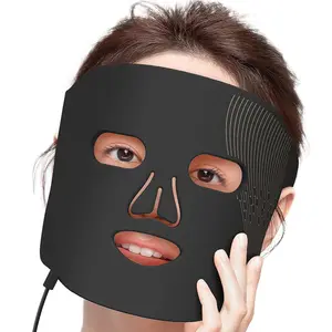 Hot selling Soft Foldable PDT Red Infrared Lights 830nm 630nm Beauty LED Face Masks Manufacturers Facial Mask