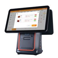 Terminal POS Android de 15.6 Pulgadas con Pantalla Táctil Todo en Uno, Precio de Fábrica, Sistema de Punto de Venta para Cafeterías y Boutiques