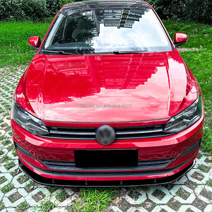Per <span class=keywords><strong>Volkswagen</strong></span> VW <span class=keywords><strong>Polo</strong></span> MK6 <span class=keywords><strong>2018</strong></span> + ABS paraurti anteriore Spoiler Guard a tre sezioni paraurti anteriore mento accessori per auto - Product Image 6