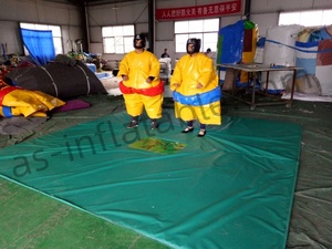 Costumes gonflables de <span class=keywords><strong>sumo</strong></span> de bataille pour adultes et enfants Jeu gonflable Costume de compétition de combat pour enfants - Product Image 4