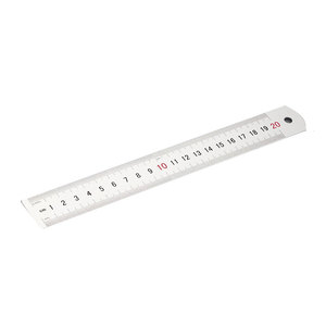 Student Timmerman 20 Cm Twee Schalen Metalen Aluminium Liniaal Voor Het Meten Van Doel - Product Image 1