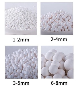 도매 공장 가격 4-6mm 5-7mm 6-8mm 공기 분리 용 활성 알루미나 볼 깊은 건조 Al2o3 구슬 - Product Image 2