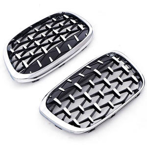 Grille de pare-chocs avant BMW X1 2016-2018 en plastique ABS, pièce de rechange pour mise à niveau - Product Image 3