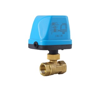 Válvula de Bola Eléctrica Bidireccional de Latón con Conexión de Rosca Interna para Aire Acondicionado y Agua, Válvula Eléctrica Bidireccional - Product Image 3