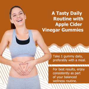 High Absorption Pure Apple Cider Vinegar ACV Gummies Cleanse Detox Fat Burner Vegan Gummies Apple Cider Vinegar Apple Flavor - Product Image 5