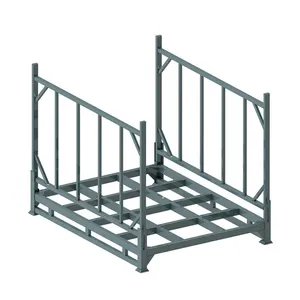Industrial Warehouse Steel Folding Removable Posts Stacking Rack For Storing Fabric Rolls Pallet Rack