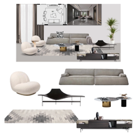 Fauteuil d'appoint moderne extensible en bois de designer italien, fauteuil inclinable pour hôtel, salon, café