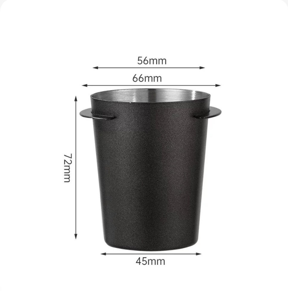Tasse à poudre noire Black-304-58mm