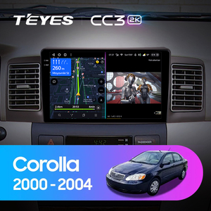 <span class=keywords><strong>TEYES</strong></span> CC3 2K para Toyota <span class=keywords><strong>Corolla</strong></span> E130 E120 2000 - 2004 Radio de Coche Reproductor Multimedia de Video Navegación Estéreo GPS Android 10 - Product Image 2