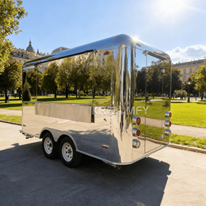 Camion de restauration standard européen, camion de vente ambulante de hot-dogs, camion de boulangerie, camion de vente ambulante de pizzas, remorque alimentaire mobile - Product Image 4