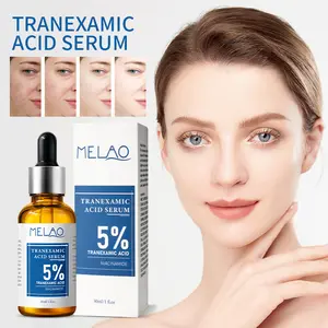 Suero de ácido tranexámico natural orgánico Melao para el cuidado de la piel, reparación de decoloración, suero Facial para eliminar manchas oscuras