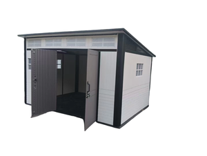 Espaciosa <span class=keywords><strong>Casa</strong></span> de almacenamiento de jardín de HDPE para herramientas y equipos - Product Image 4