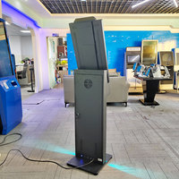 Kiosco de Autoservicio con Pantalla Táctil de 27 Pulgadas, Kiosco de Pago con Impresora de Recibos y Cámara con Lector de Códigos QR
