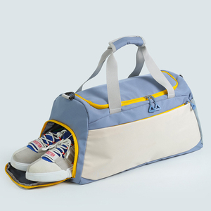 Hot Selling Durable Oxford Custom New Design Large Capacity Sport Yoga Travel <b>Bag</b> Portable Gym <b>Bag</b> with Shoes Compartment - Product Image 3