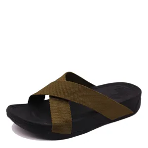 Chancletas summer ladies beaded eva slide sandals women slippers